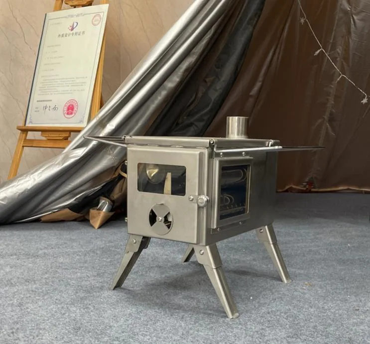 Superior Quality 304 Stainless Steel Stove Portable and Folded Stove Wood Burning Stove 20%off