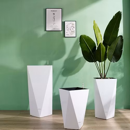 Large Diamond Shape Flowerpot Plastic